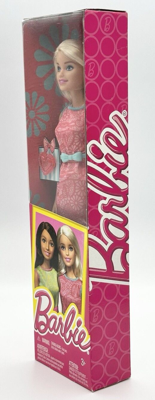 RARE 2015 Mattel Barbie Friends Series Pink Dress 12" Doll - Picture 2 of 6